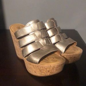 Born wedge sandals.